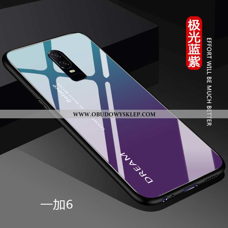 Pokrowce Oneplus 6 Osobowość Miękki Etui, Obudowa Oneplus 6 Kreatywne Proste Biała
