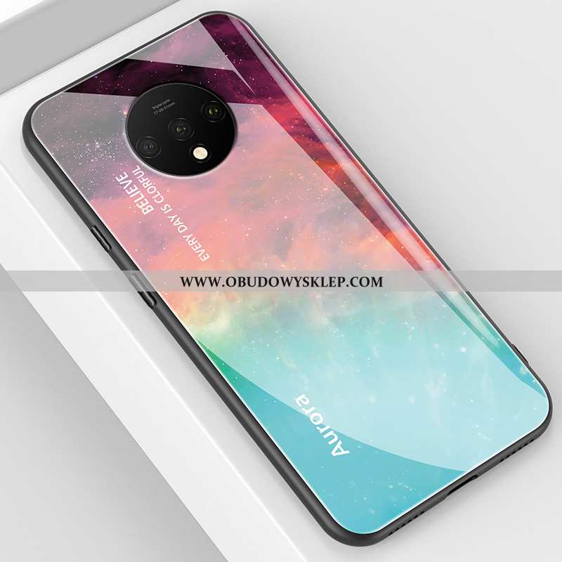 Pokrowce Oneplus 7t Silikonowe Niebieski Super, Obudowa Oneplus 7t Ochraniacz Lustro Niebieska