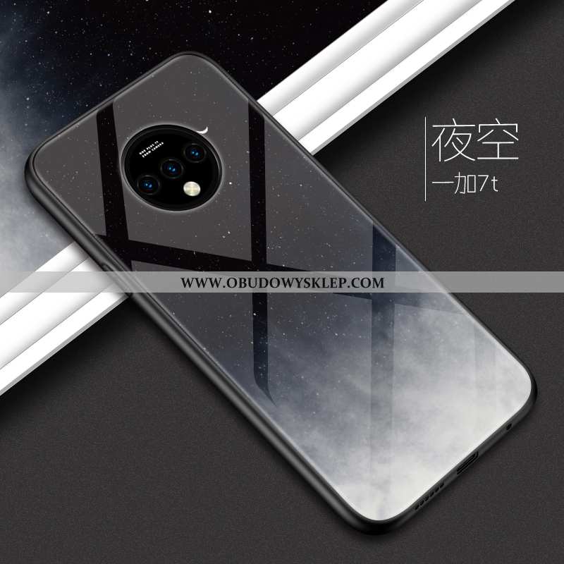 Pokrowce Oneplus 7t Szkło Anti-fall Telefon Komórkowy, Obudowa Oneplus 7t Osobowość Etui Czerwona