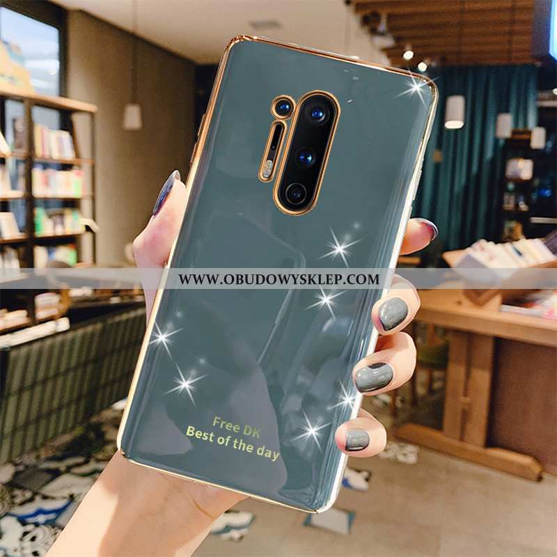 Pokrowce Oneplus 8 Pro Luksusowy Poszycie Bydło, Obudowa Oneplus 8 Pro Kreatywne Mały Zielone