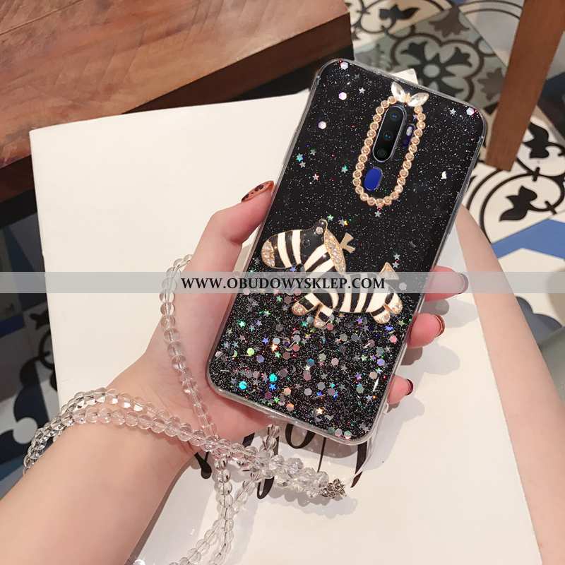 Pokrowce Oppo A5 2020 Filmy Etui Miękki, Obudowa Oppo A5 2020 Ochraniacz Anti-fall Srebrne