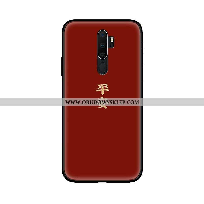 Pokrowce Oppo A5 2020 Nubuku Żółty Zakochani, Obudowa Oppo A5 2020 Szkło Telefon Komórkowy Żółta