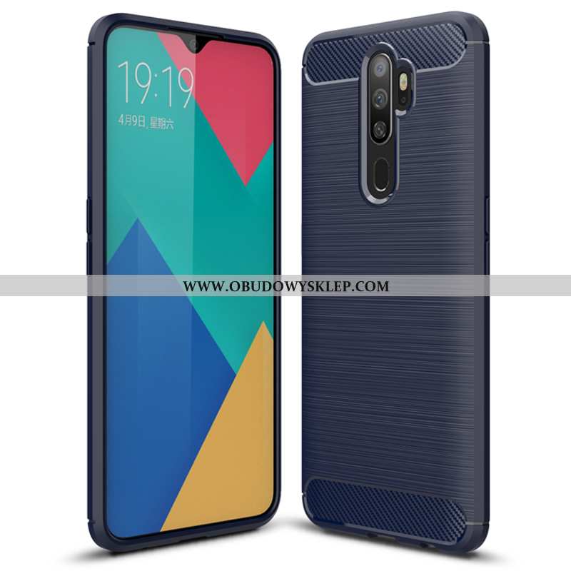 Pokrowce Oppo A5 2020 Trendy All Inclusive Nowy, Obudowa Oppo A5 2020 Miękki Włókno Czarna
