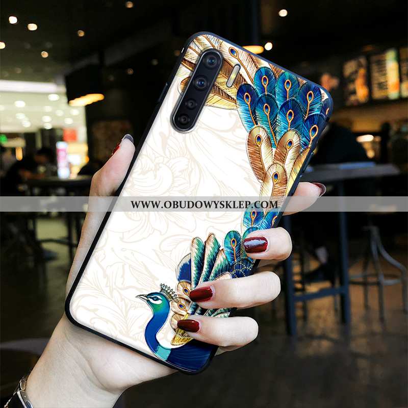 Pokrowce Oppo A91 Nubuku Czerwony Netto Futerał, Obudowa Oppo A91 Relief Nowy Fioletowy