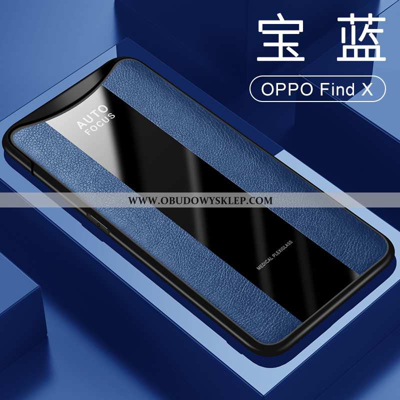 Pokrowce Oppo Find X Ochraniacz Etui Futerał, Obudowa Oppo Find X Skórzane All Inclusive Czarna