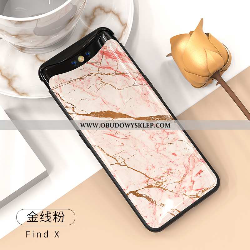 Pokrowce Oppo Find X Szkło All Inclusive Futerał, Obudowa Oppo Find X Super Cienkie Beżowa