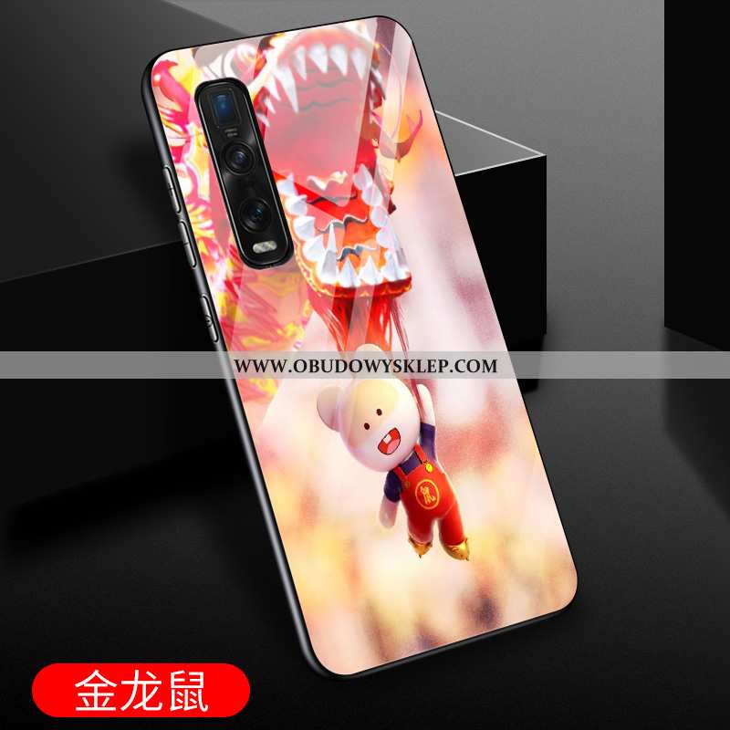 Pokrowce Oppo Find X2 Pro Osobowość Futerał Nowy, Obudowa Oppo Find X2 Pro Kreskówka Purpurowy Fiole