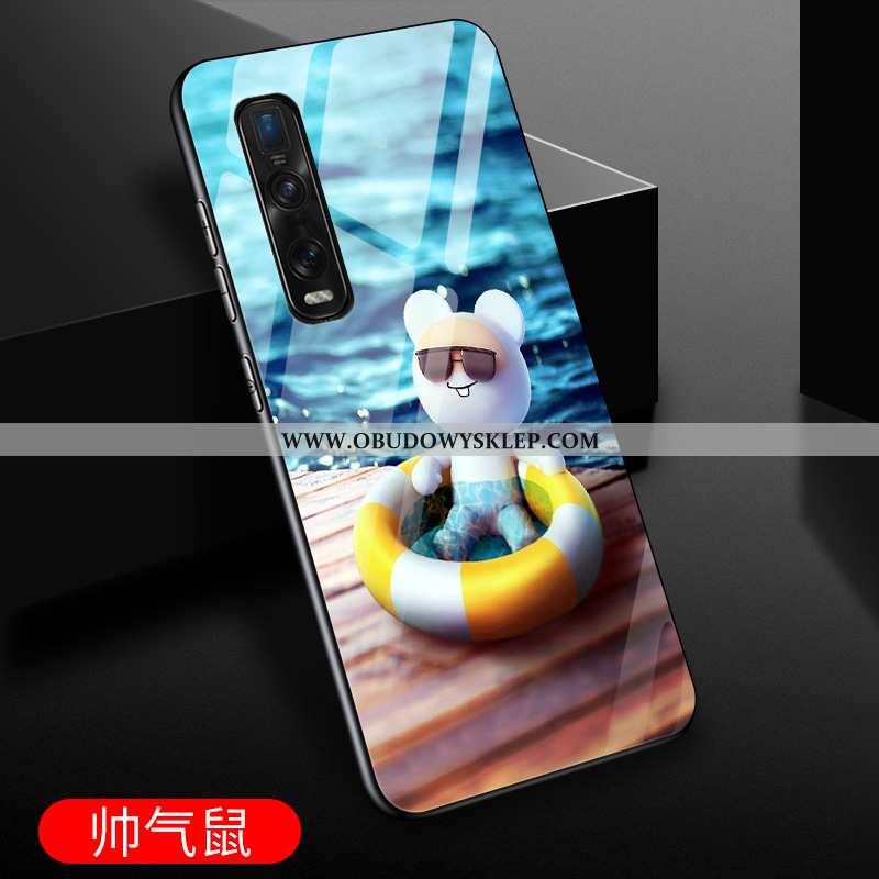 Pokrowce Oppo Find X2 Pro Osobowość Futerał Nowy, Obudowa Oppo Find X2 Pro Kreskówka Purpurowy Fiole