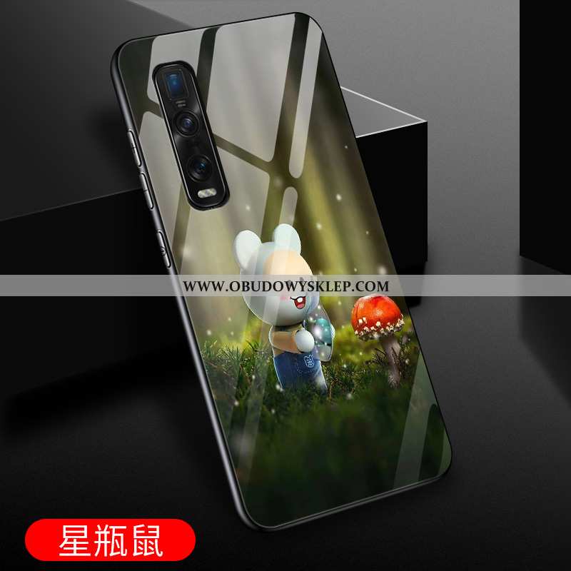 Pokrowce Oppo Find X2 Pro Osobowość Futerał Nowy, Obudowa Oppo Find X2 Pro Kreskówka Purpurowy Fiole