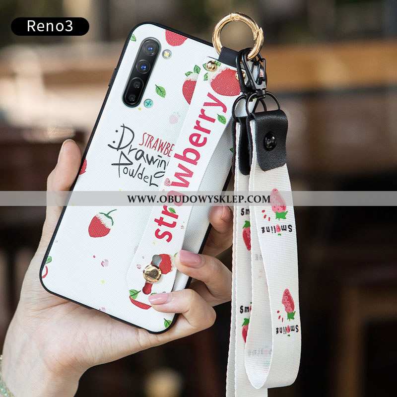 Pokrowce Oppo Reno 3 Osobowość Ochraniacz Silikonowe, Obudowa Oppo Reno 3 Kreatywne Futerał Niebiesk