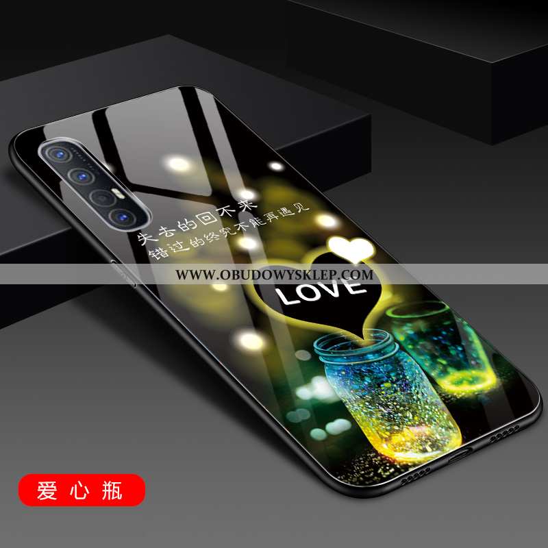 Pokrowce Oppo Reno 3 Pro Ochraniacz Anti-fall Piękny, Obudowa Oppo Reno 3 Pro Szkło Czerwony Netto N