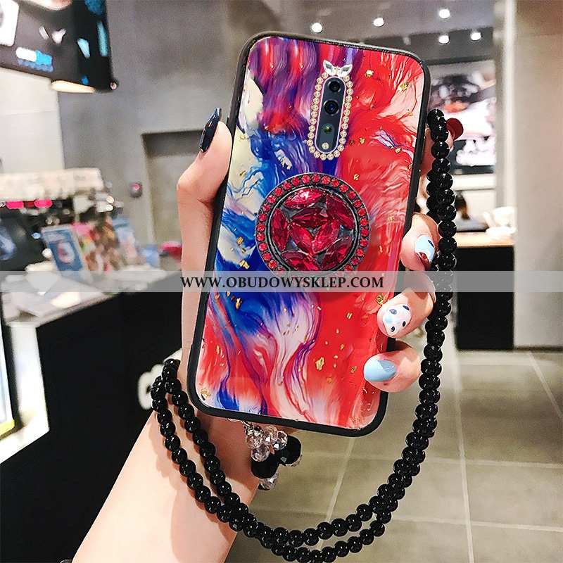 Pokrowce Oppo Reno Z Ochraniacz Wspornik Telefon Komórkowy, Obudowa Oppo Reno Z Moda Futerał Czerwon