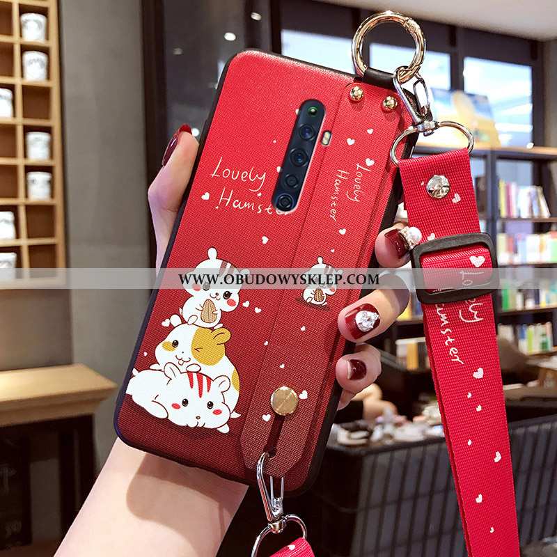 Pokrowce Oppo Reno2 Z Kreskówka Miękki Różowe, Obudowa Oppo Reno2 Z Piękny Ochraniacz Rozowa