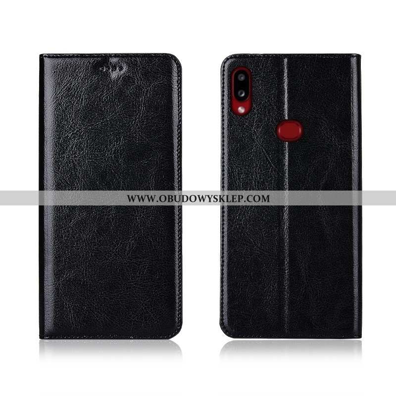 Pokrowce Samsung Galaxy A10s Miękki Prawdziwa Skóra Anti-fall, Obudowa Samsung Galaxy A10s Silikonow