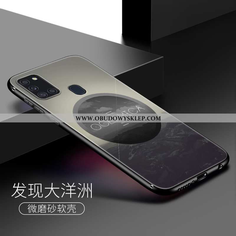 Pokrowce Samsung Galaxy A21s Miękki Futerał Nubuku, Obudowa Samsung Galaxy A21s Silikonowe Osobowość