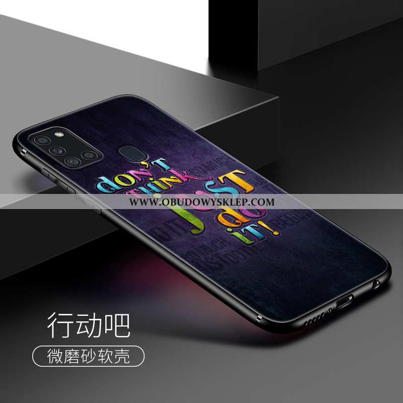 Pokrowce Samsung Galaxy A21s Miękki Futerał Nubuku, Obudowa Samsung Galaxy A21s Silikonowe Osobowość