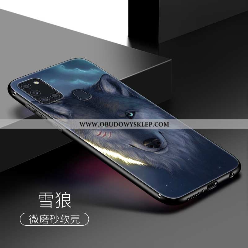 Pokrowce Samsung Galaxy A21s Miękki Futerał Nubuku, Obudowa Samsung Galaxy A21s Silikonowe Osobowość