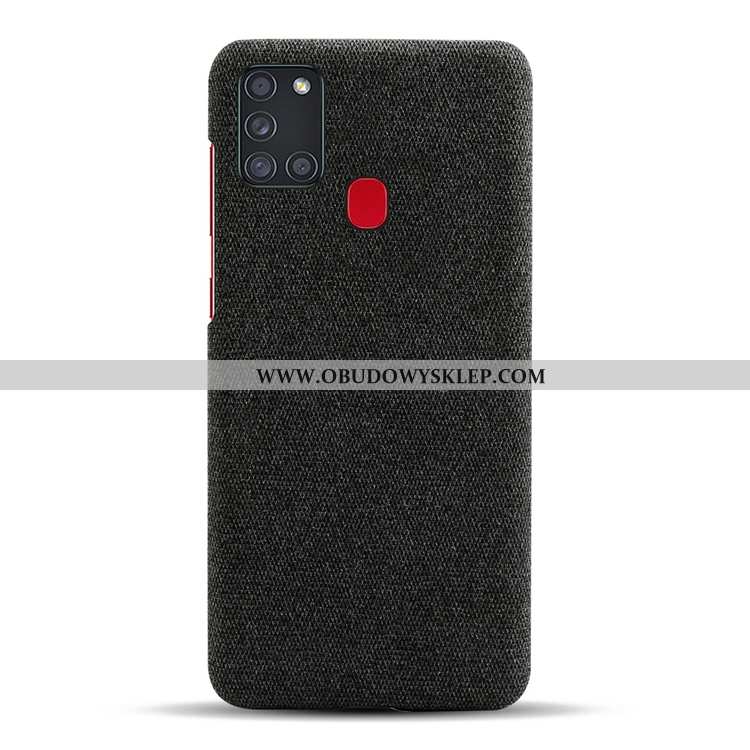 Pokrowce Samsung Galaxy A21s Nubuku Futerał Płótno, Obudowa Samsung Galaxy A21s Osobowość Gwiazda Sz