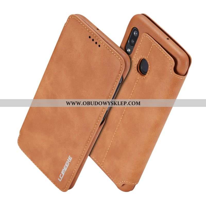 Pokrowce Samsung Galaxy A40 Ochraniacz Skóra Klapa, Obudowa Samsung Galaxy A40 Skórzane Etui Anti-fa