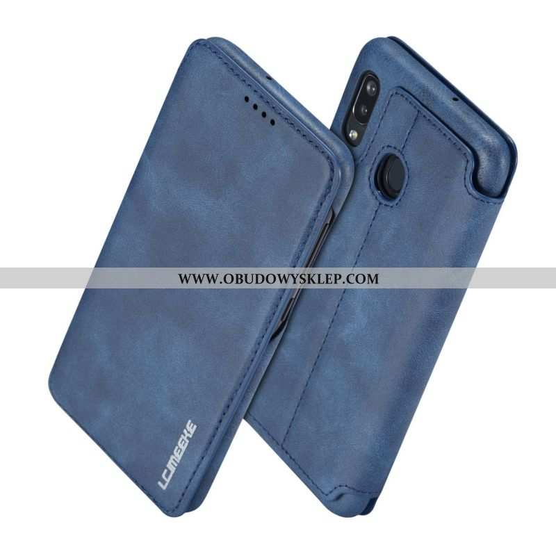 Pokrowce Samsung Galaxy A40 Ochraniacz Skóra Klapa, Obudowa Samsung Galaxy A40 Skórzane Etui Anti-fa