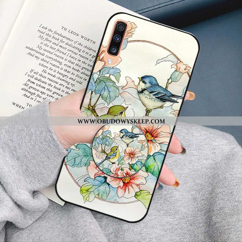 Pokrowce Samsung Galaxy A70 Ochraniacz Miękki Nowy, Obudowa Samsung Galaxy A70 Moda Silikonowe Biała