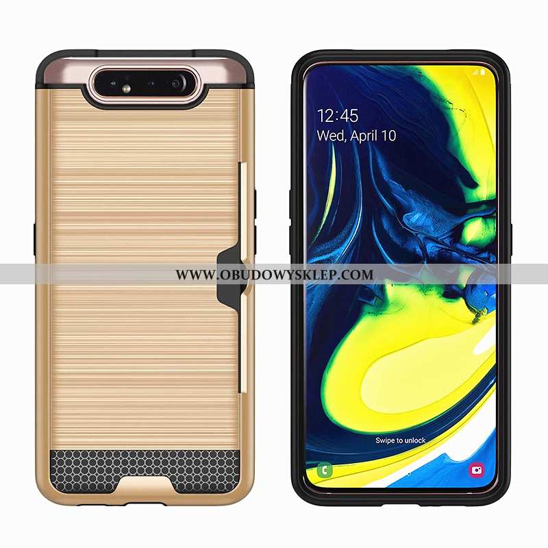 Pokrowce Samsung Galaxy A80 Kreatywne Czarny All Inclusive, Obudowa Samsung Galaxy A80 Ochraniacz Fu