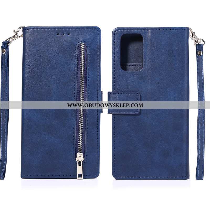 Pokrowce Samsung Galaxy Note20 Skórzane Etui Czerwony Telefon Komórkowy, Obudowa Samsung Galaxy Note