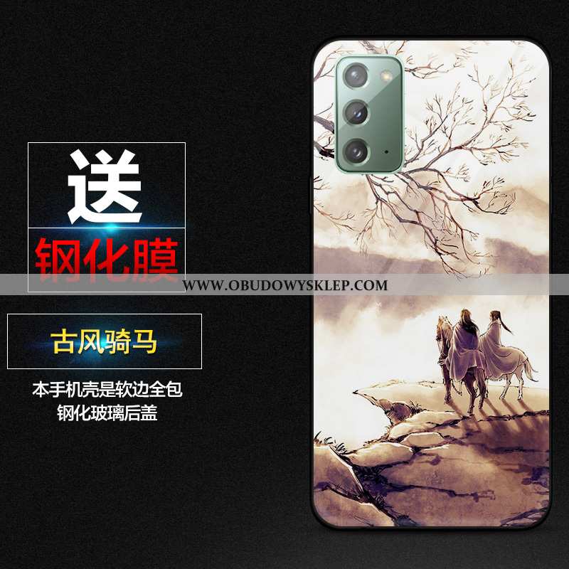 Pokrowce Samsung Galaxy Note20 Trendy Niebieski Atrament, Obudowa Samsung Galaxy Note20 Ochraniacz E