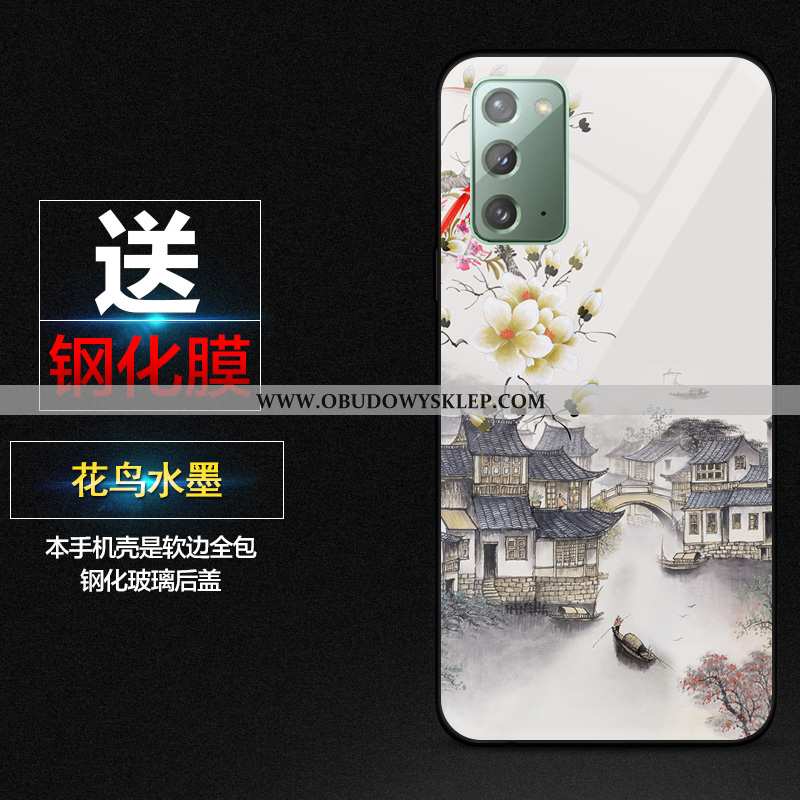 Pokrowce Samsung Galaxy Note20 Trendy Niebieski Atrament, Obudowa Samsung Galaxy Note20 Ochraniacz E