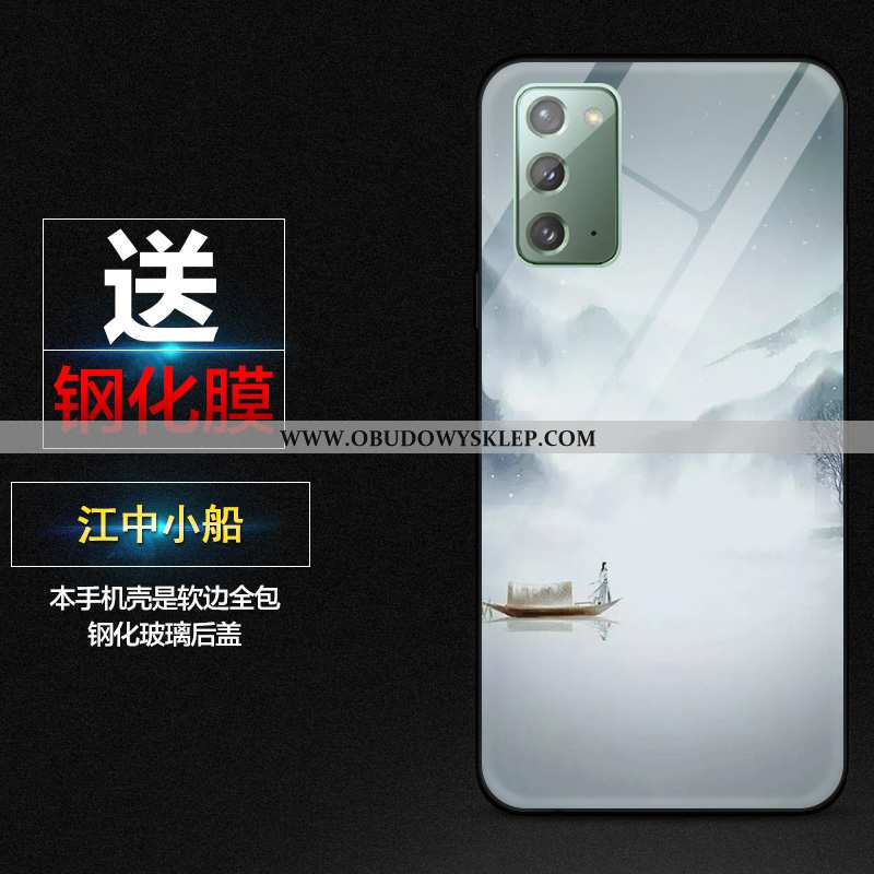 Pokrowce Samsung Galaxy Note20 Trendy Niebieski Atrament, Obudowa Samsung Galaxy Note20 Ochraniacz E