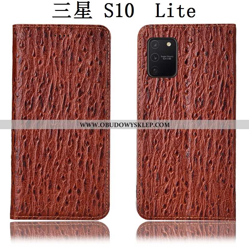 Pokrowce Samsung Galaxy S10 Lite Skórzane Etui All Inclusive Ptak, Obudowa Samsung Galaxy S10 Lite O