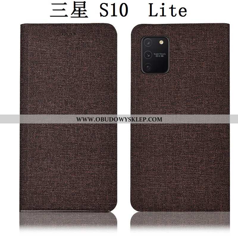 Pokrowce Samsung Galaxy S10 Lite Skórzane Etui Obudowa, Obudowa Samsung Galaxy S10 Lite Ochraniacz G