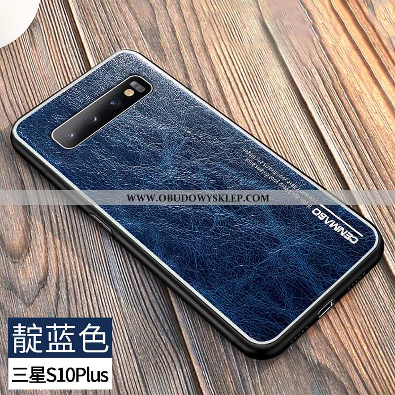 Pokrowce Samsung Galaxy S10+ Super Czarny Anti-fall, Obudowa Samsung Galaxy S10+ Cienkie Gwiazda Cza
