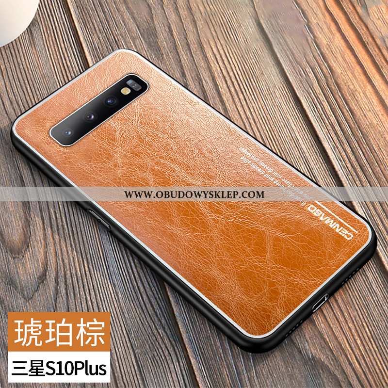 Pokrowce Samsung Galaxy S10+ Super Czarny Anti-fall, Obudowa Samsung Galaxy S10+ Cienkie Gwiazda Cza