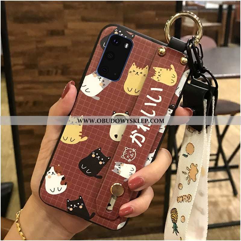 Pokrowce Samsung Galaxy S20 Kreskówka Miękki Ochraniacz, Obudowa Samsung Galaxy S20 Trendy Czarny Cz