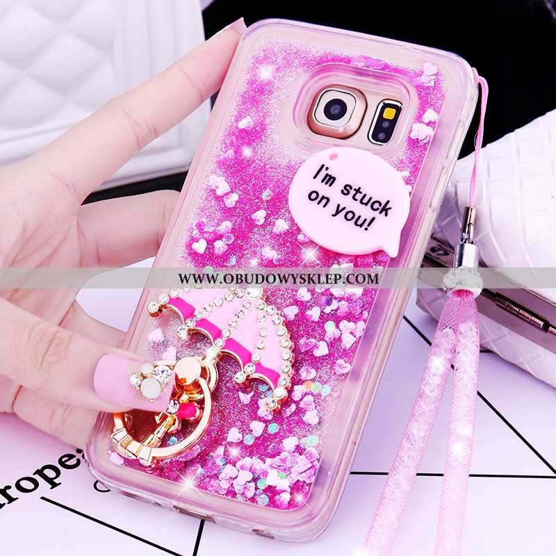 Pokrowce Samsung Galaxy S6 Edge Kreskówka Ochraniacz Gwiazda, Obudowa Samsung Galaxy S6 Edge Piękny 