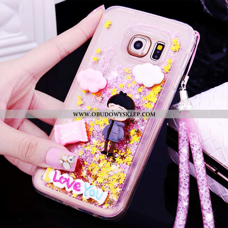 Pokrowce Samsung Galaxy S6 Edge Kreskówka Ochraniacz Gwiazda, Obudowa Samsung Galaxy S6 Edge Piękny 