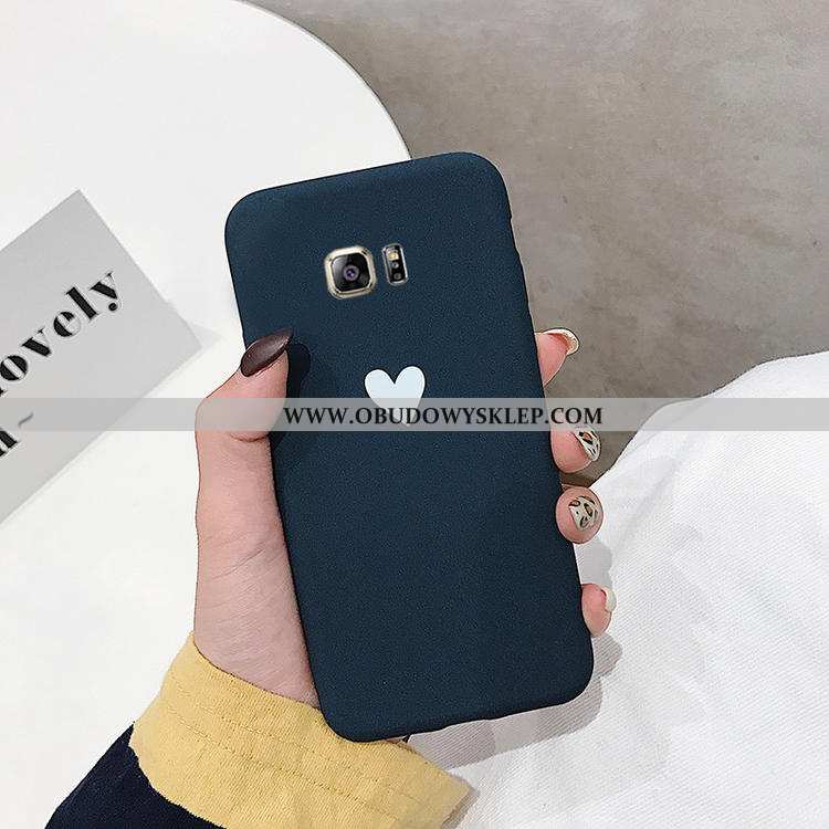 Pokrowce Samsung Galaxy S7 Cienkie Gwiazda Czarny, Obudowa Samsung Galaxy S7 Nubuku Futerał Czarna