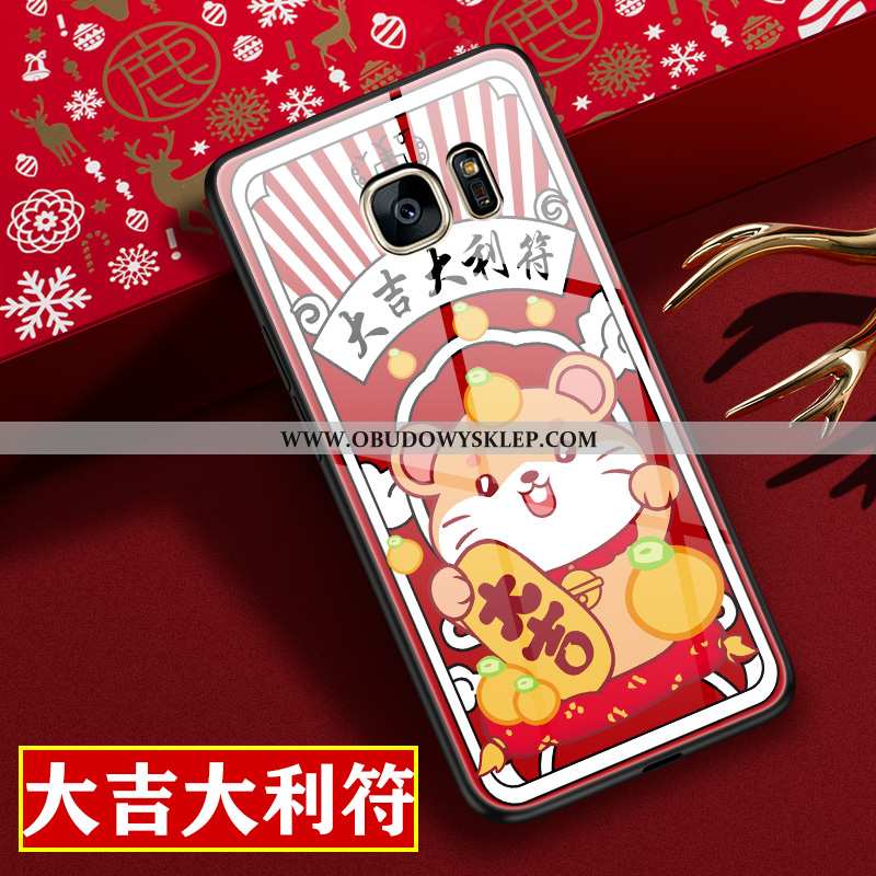 Pokrowce Samsung Galaxy S7 Szkło All Inclusive Nowy, Obudowa Samsung Galaxy S7 Kreskówka Zakochani C