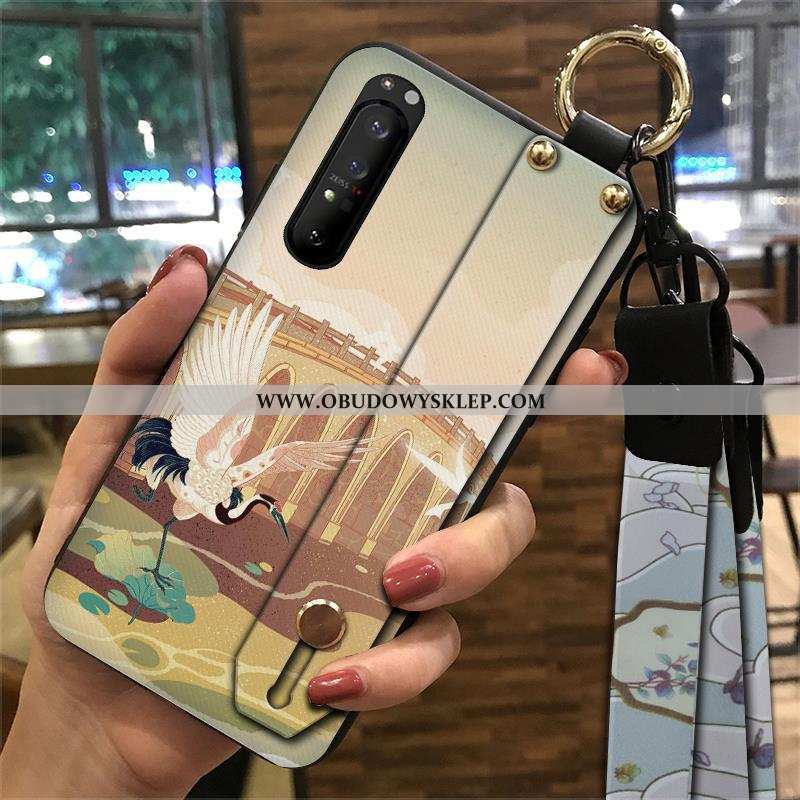 Pokrowce Sony Xperia 1 Ii Trendy Wiatr Wspornik, Obudowa Sony Xperia 1 Ii Miękki Zielony Zielone