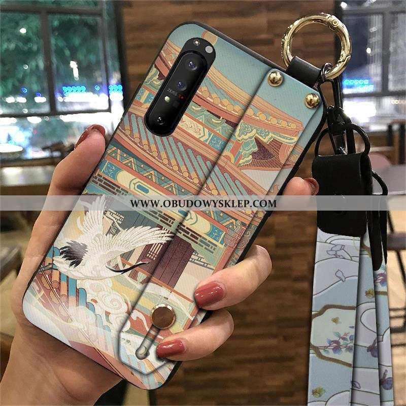 Pokrowce Sony Xperia 1 Ii Trendy Wiatr Wspornik, Obudowa Sony Xperia 1 Ii Miękki Zielony Zielone