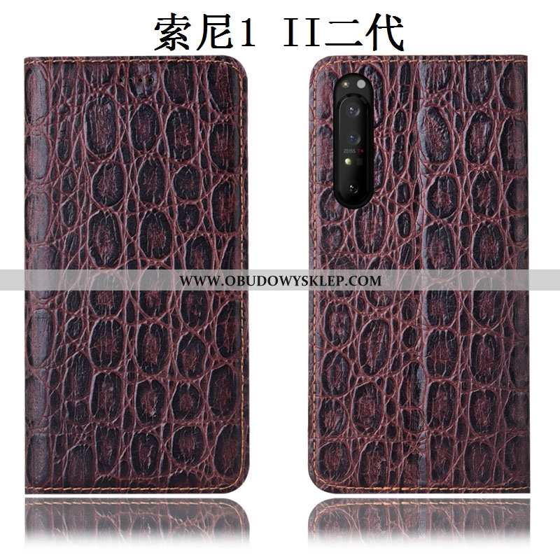 Pokrowce Sony Xperia 1 Ii Wzór Anti-fall Etui, Obudowa Sony Xperia 1 Ii Ochraniacz Brązowe