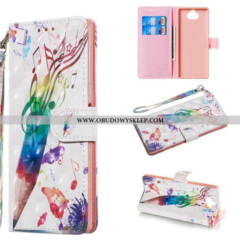 Pokrowce Sony Xperia 10 Piękny Etui Telefon Komórkowy, Obudowa Sony Xperia 10 Ochraniacz Kolor Rozow