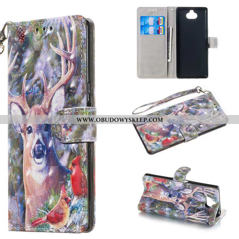 Pokrowce Sony Xperia 10 Piękny Etui Telefon Komórkowy, Obudowa Sony Xperia 10 Ochraniacz Kolor Rozow