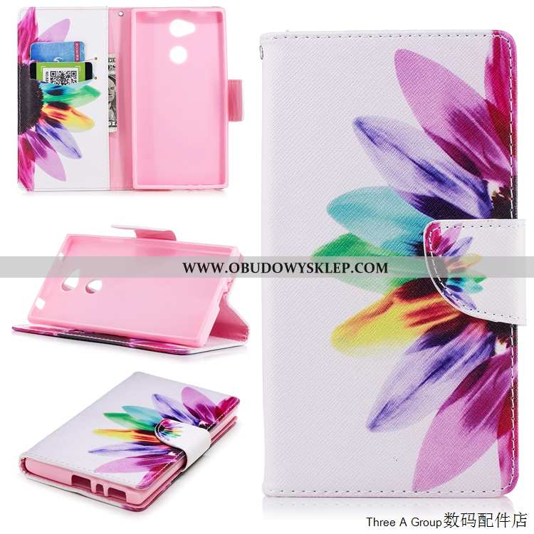 Pokrowce Sony Xperia L2 Skórzane Etui Telefon Komórkowy Silikonowe, Obudowa Sony Xperia L2 Miękki Ka
