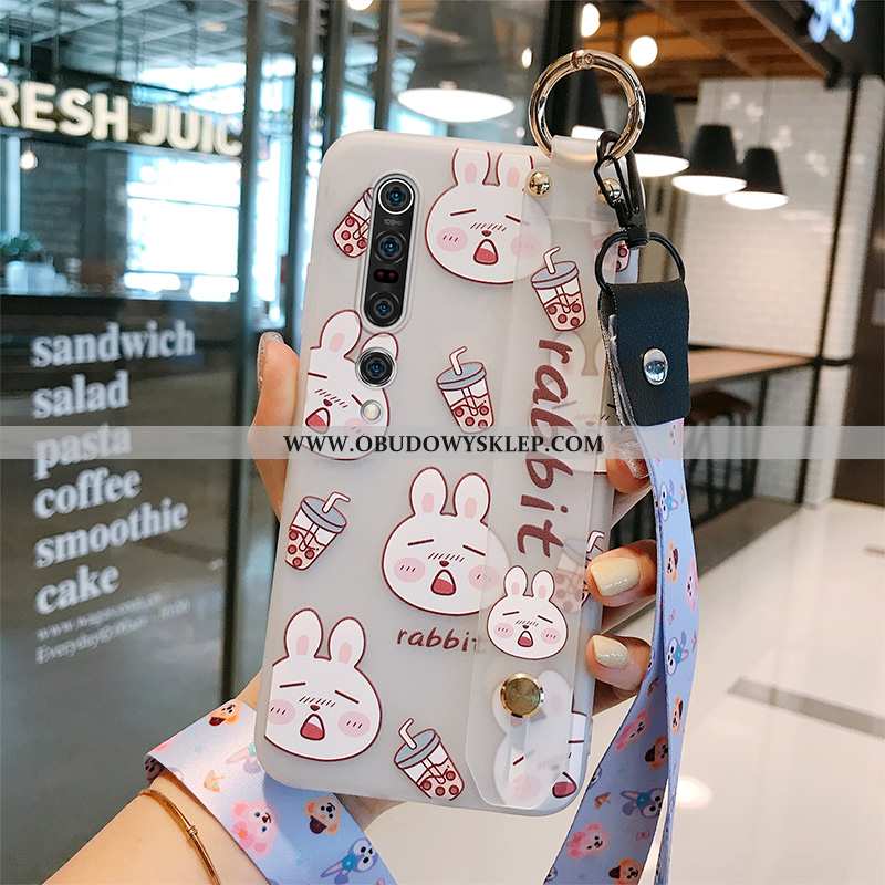 Pokrowce Xiaomi Mi 10 Pro Osobowość Anti-fall Żółty, Obudowa Xiaomi Mi 10 Pro Kreatywne Bunny Żółta