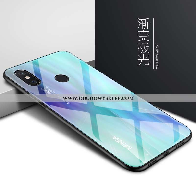 Pokrowce Xiaomi Mi 8 Kreatywne All Inclusive Szkło, Obudowa Xiaomi Mi 8 Trendy Super Zielone