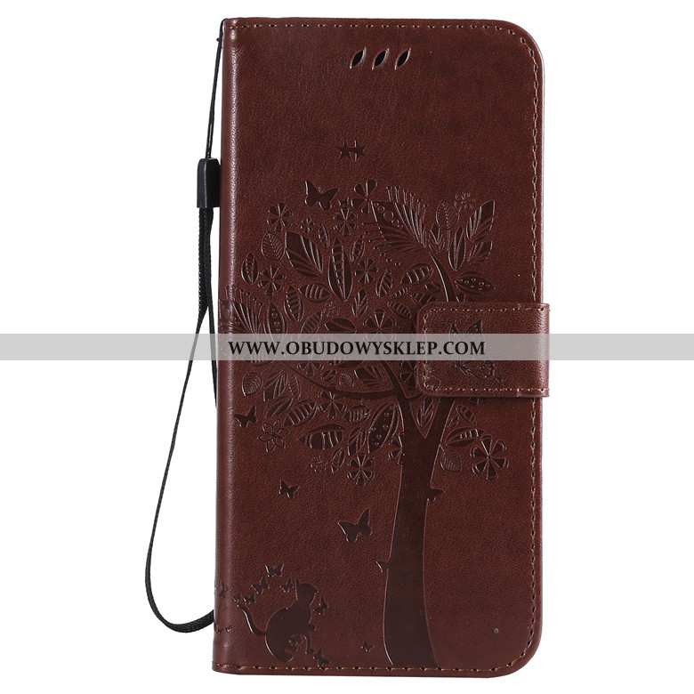 Pokrowce Xiaomi Mi 8 Lite Ochraniacz Mały Futerał, Obudowa Xiaomi Mi 8 Lite Skórzane Etui Klapa Fiol