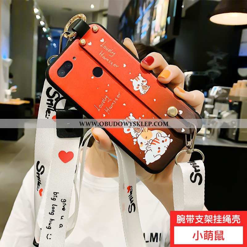 Pokrowce Xiaomi Mi 8 Lite Silikonowe Mały Ładny, Obudowa Xiaomi Mi 8 Lite Ochraniacz Anti-fall Biała