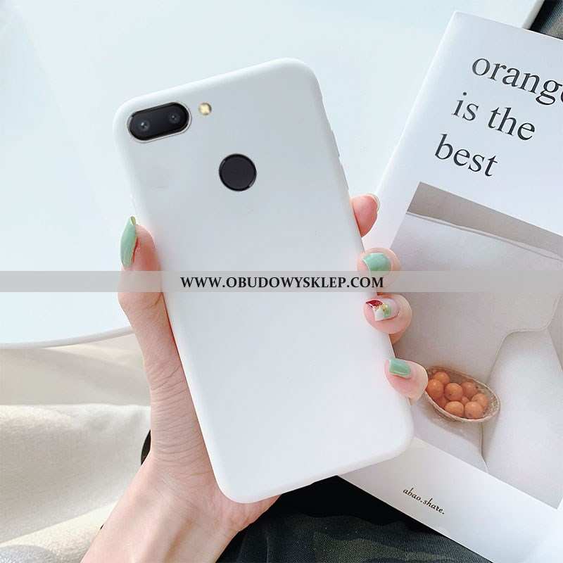Pokrowce Xiaomi Mi 8 Lite Skórzane Etui Telefon Komórkowy Żółty, Obudowa Xiaomi Mi 8 Lite Futerał Je